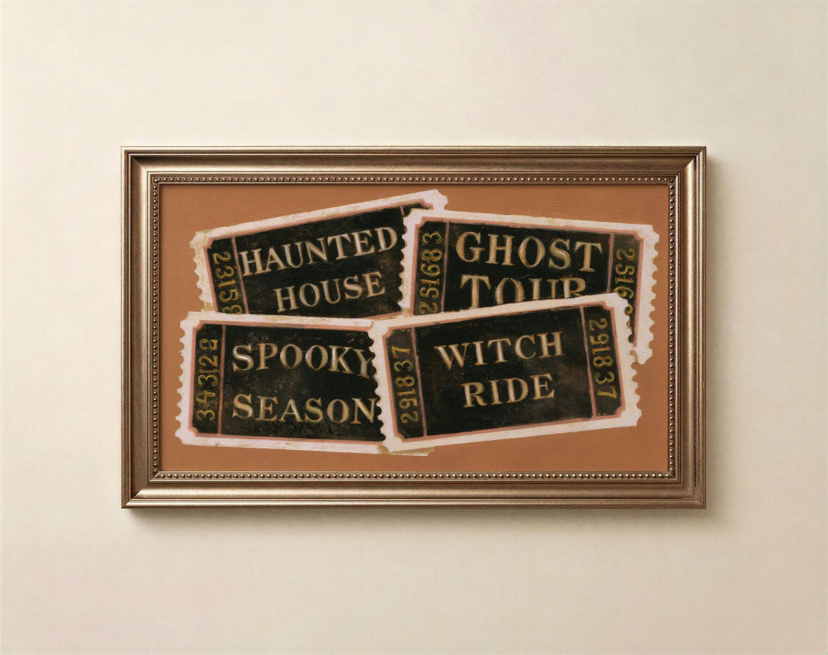 Halloween festival Frame Tv Art