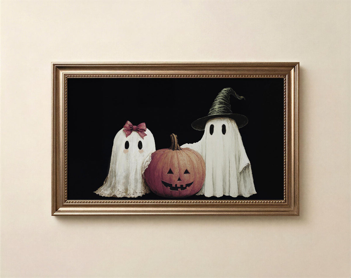 Kids Halloween Frame tv art