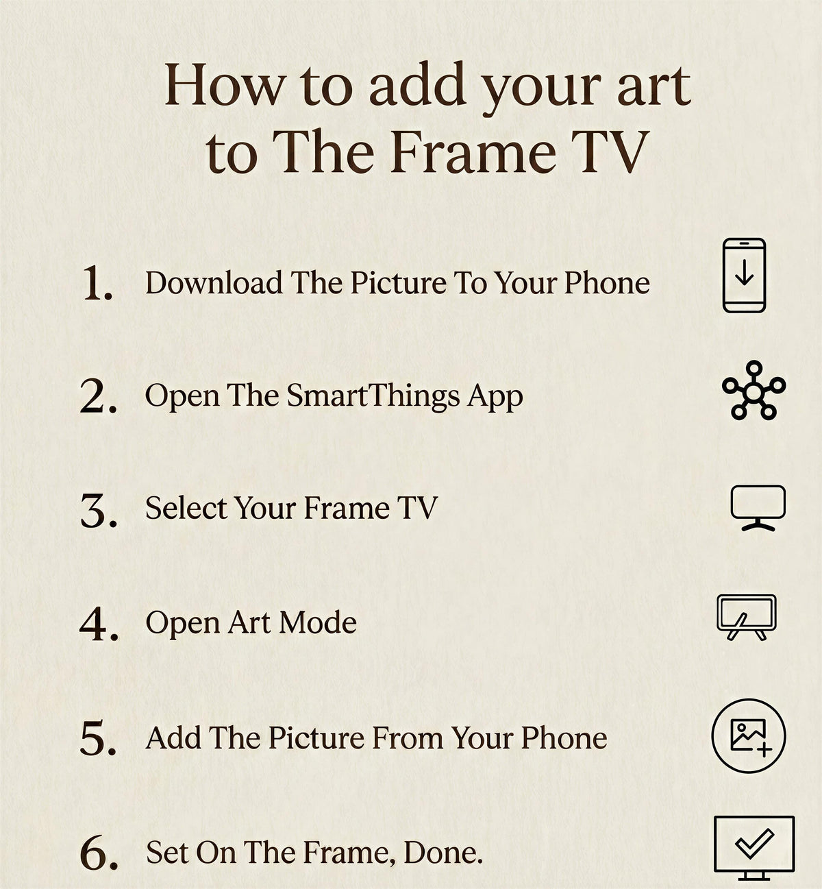 Frame Tv Art Botanical Fall Abstract