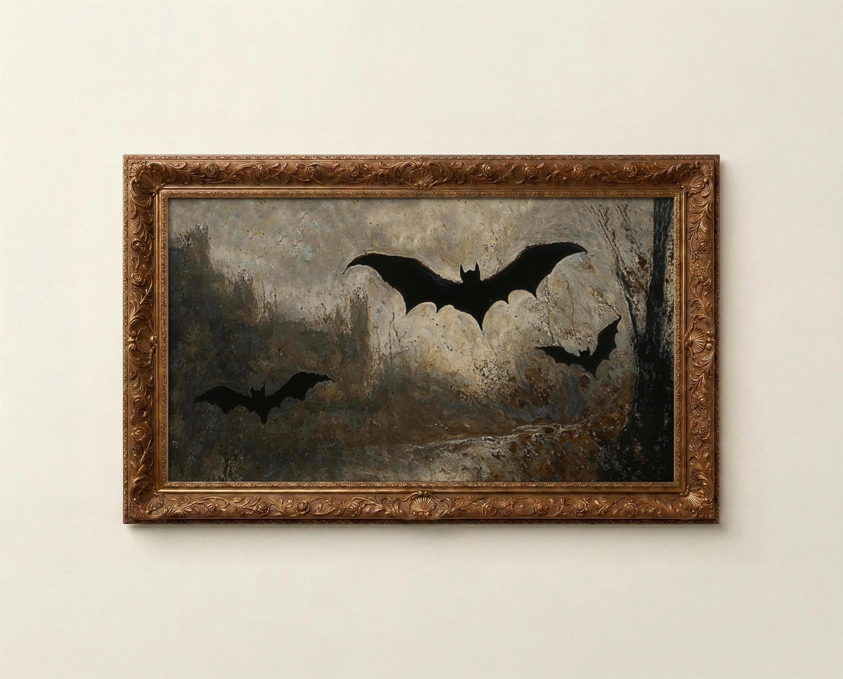 Bats Frame TV Artwork, Halloween