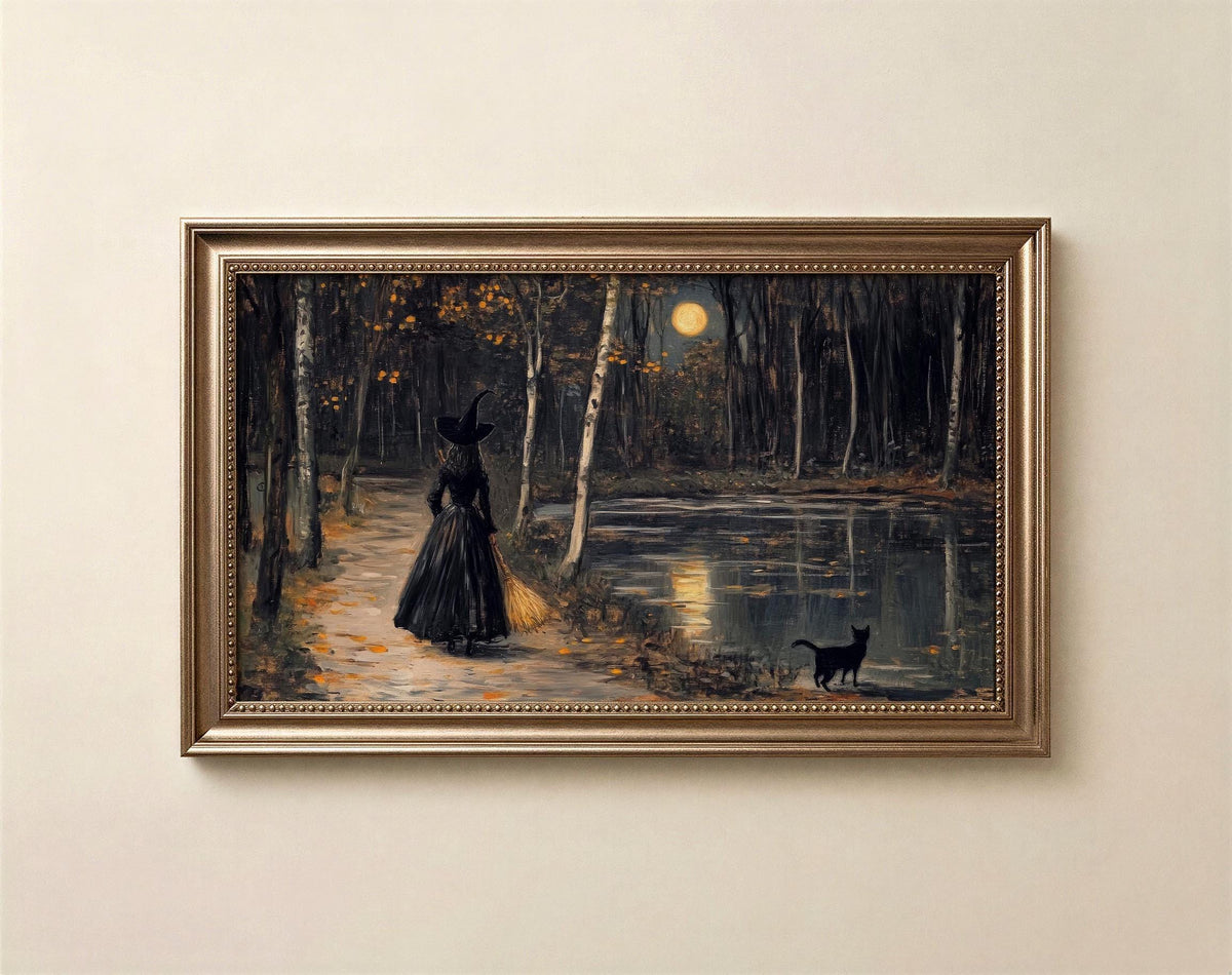 Witch Halloween Tv Art