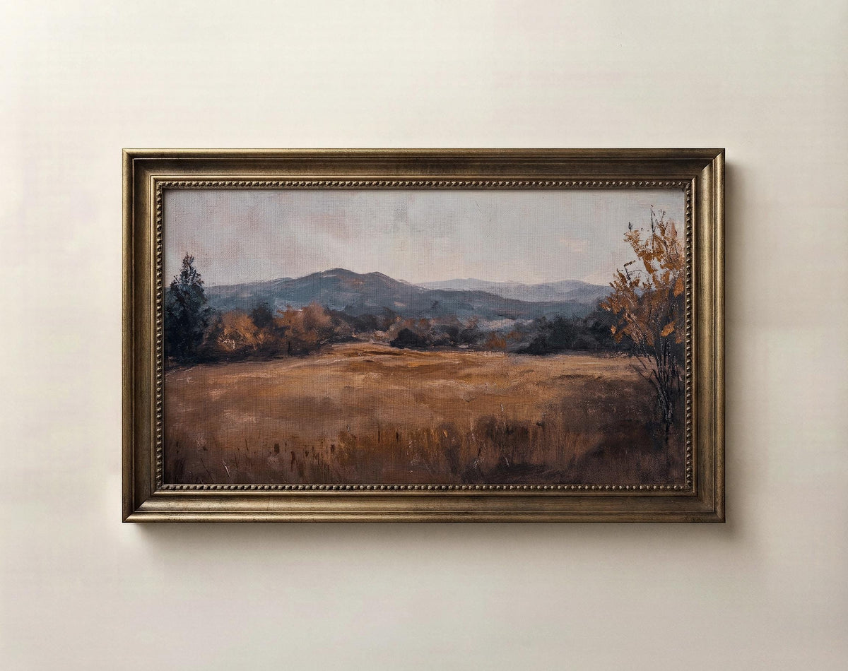 Fall Landscape Frame TV Art